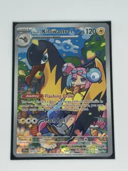 Pokemon TCG Ionos Kilowattrel Illustration Rare 163/159 Journey Together NM/M - Image 5