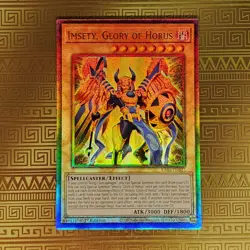 Imesty, Glory Of The Horus - Prismatic Ultimate Rare 1st Ed RA05-EN027 Yugioh - Image 1