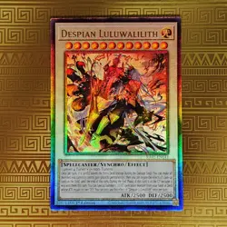Despian Luluwalilith - Prismatic Ultimate Rare 1st Ed RA05-EN042 Yugioh TCG - Image 1