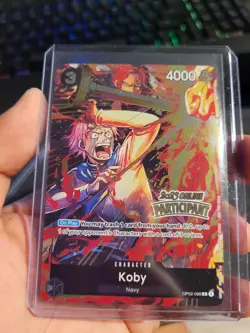 Koby (Online Regional 2023) [Participant] OP02-098 - One Piece TCG - NM/M - Image 1