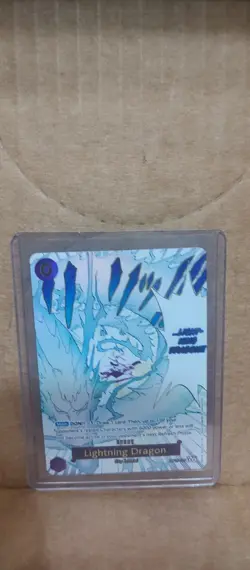 One Piece TCG - Lightning Dragon Manga Alt Event - OP15-077 - Kami's Island - Image 1