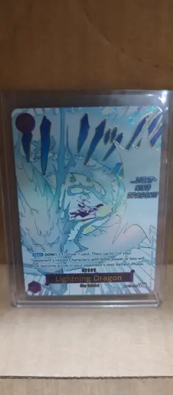 One Piece TCG - Lightning Dragon Manga Alt Event - OP15-077 - Kami's Island - Image 3