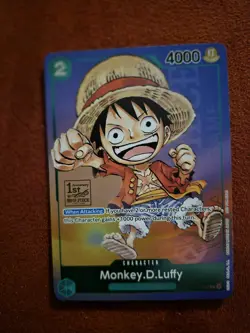 Monkey D. Luffy 2023 One Piece 1st Anniversary Tournament Promo P-037 (B) - Image 1