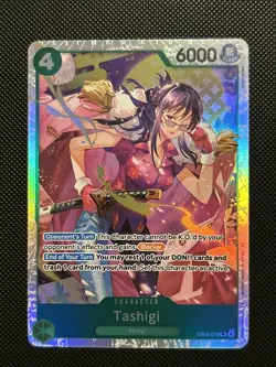 Tashigi EB03-018 Extra Booster: One Piece Heroines Edition Foil One Piece TCG NM - Image 1