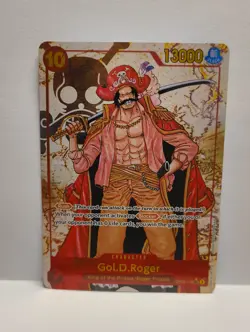 One Piece TCG Gol.D.Roger OP09-118 Secret Rare Alt Art (ENGLISH NEAR MINT) - Image 1