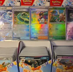 PRISMATIC EVOLUTIONS BULK 450+ CARDS: COM/UNCOM/RARE/HOLO/REV HOLO (NO ENERGY)NM - Image 3