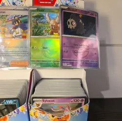 PRISMATIC EVOLUTIONS BULK 450+ CARDS: COM/UNCOM/RARE/HOLO/REV HOLO (NO ENERGY)NM - Image 4