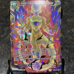 Golden Frieza Indomitable Emperor BT6-017 SR Foil Dragon Ball Super Card Game NM - Image 1