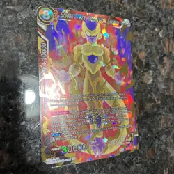 Golden Frieza Indomitable Emperor BT6-017 SR Foil Dragon Ball Super Card Game NM - Image 3