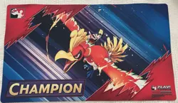 Pokemon Ethan’s Ho-Oh Champion Playmat 2025 Leauge Cup New Quarter 1 - Image 1