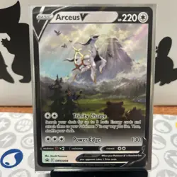Pokemon TCG-Arceus V SWSH204 Sword & Shield Black Star Promo - Image 1
