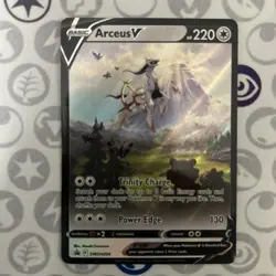 Pokemon TCG-Arceus V SWSH204 Sword & Shield Black Star Promo - Image 2