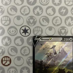 Pokemon TCG-Arceus V SWSH204 Sword & Shield Black Star Promo - Image 3