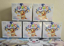 Pokemon Prismatic Evolutions ETB Elite Trainer Box Factory Sealed (5 Boxes) - Image 1