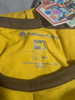 2025 Pokemon World Championships Anaheim Yellow T-shirt Pikachu Adult Large - Image 2