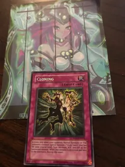 Yugioh 1x Cloning Secret Rare RP01-EN094 Retro Pack 2020 Reprint NM-M - Image 1