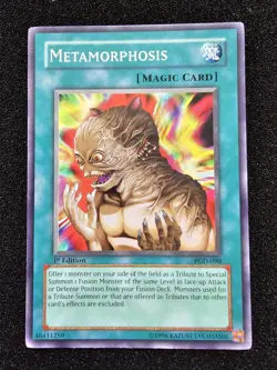 YUGIOH METAMORPHOSIS 1st Edition Common PGD-090 Lightly Played - Image 1