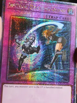 Different Dimension Ground Quarter Century Secret Rare RA04-EN101 Yugioh - Image 2