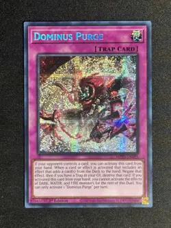 1x (M/NM) Dominus Purge MP25-EN095 Prismatic Secret Rare 1st Edition Yugioh - Image 1