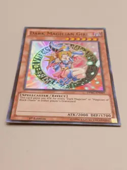 Dark Magician Girl NM Super Rare 1st Edition DPBC-EN009 Yugioh - Image 1
