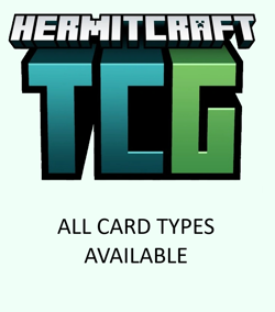 Hermitcraft TCG CREO Cards 1E, 2E And S2 Alters Common Rare Holo Hermit Effect - Image 1