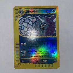 Pokemon Card - Cloyster 8/165 Expedition Base Set Reverse Holo Rare - Image 4