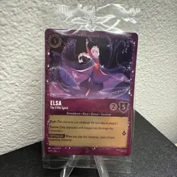 Disney Lorcana Promo Cards Elsa The Fifth Spirit 6/p3 Mint Sealed Promo - Image 1