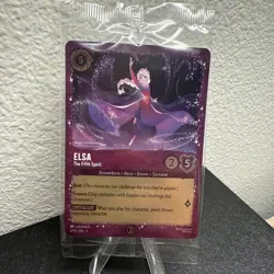 Disney Lorcana Promo Cards Elsa The Fifth Spirit 6/p3 Mint Sealed Promo - Image 2