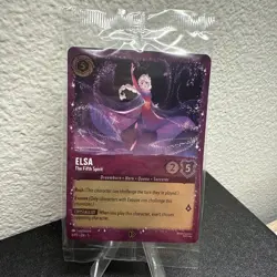 Disney Lorcana Promo Cards Elsa The Fifth Spirit 6/p3 Mint Sealed Promo - Image 4