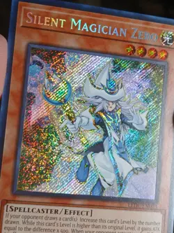 Yugioh Silent Magician Zero LEDE-EN003 Secret Rare 1st Ed NM - Image 3