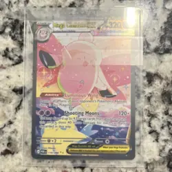Pokemon Mega Clefable EX Full Art Holo 320 HP Fairy 119/088 English Card - Image 1