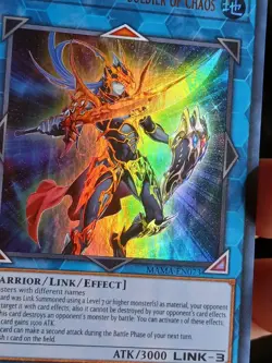 BLACK LUSTER OF CHAOS SOLDIER OF CHAOS 1ST ULTRA RARE MAMA-EN073 YUGIOH! - Image 4