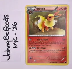 Flareon Dark Explorers #12/108, Uncommon, Normal, LP, EN 2012 TCG Pokemon Card - Image 1
