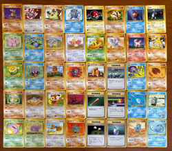 Lot of 40 Pokemon Card Bulk Japanese vintage Old Back 095 - Image 1