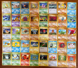 Lot of 40 Pokemon Card Bulk Japanese vintage Old Back 093 - Image 1
