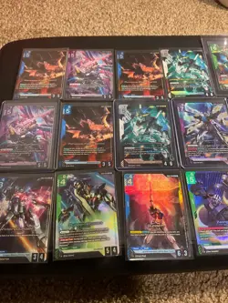 Gundam TCG 14 LR cards Destiny Gundam, Unicorn Gundam etc N/M - Image 4