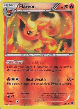 Flareon - 13/98 (Cosmos Holo) Holofoil Promo Miscellaneous Cards & Products 013/ - Image 1