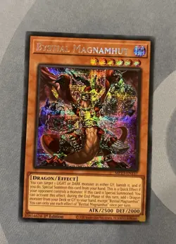 Bystial Magnamhut MP23-EN157 Yugioh TCG Card Prismatic Secret Rare NM - Image 1