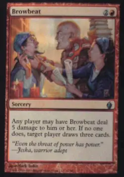 Browbeat - Premium Deck Series: Fire and Lightning: #21 - Foil Nm R247 - Image 1