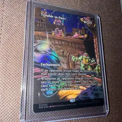 Trouble in Pairs (Borderless) Teenage Mutant Ninja Turtles Source Material Foil - Image 1