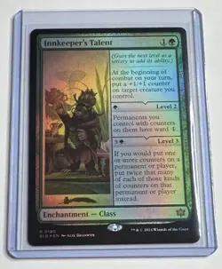 Innkeeper's Talent #180 Bloomburrow Rare Foil Enchantment MTG NM/M - Image 1