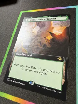 MTG Yavimaya, Cradle of Growth (Extended Art) Modern Horizons 2 Regular #480 - Image 2