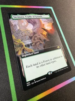 MTG Yavimaya, Cradle of Growth (Extended Art) Modern Horizons 2 Regular #480 - Image 3