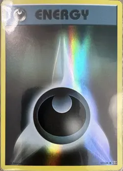 Darkness Energy 97/108 Common Evolutions Pokemon Reverse Holo NM/M - Image 1