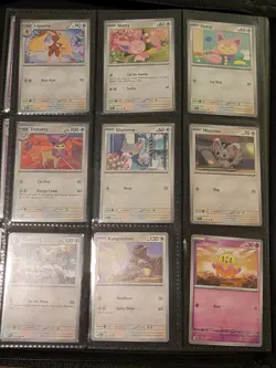 100 Pokemon TCG Lot Cute Cutie Cards Pink Fairy Eevee Tandemaus + More NO DUPES - Image 5