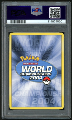 POKEMON RAYQUAZA EX 2004 EX WLD.CHMP-BLAZIKEN TECH PROMO #97 PSA 10 - Image 2