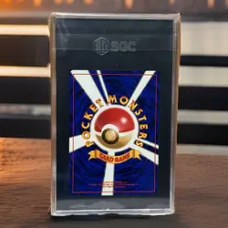 1998 POKEMON LEADER'S STADIUM #025 LT. SURGE'S PIKACHU JAPANESE SGC 9 - Image 2