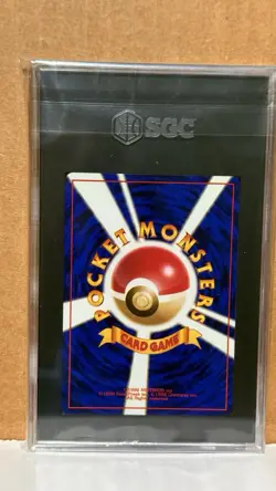 1998 POKEMON LEADER'S STADIUM #025 LT. SURGE'S PIKACHU JAPANESE SGC 9 - Image 4