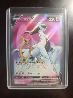 Pokemon TCG Arceus V Brilliant Stars 165/172 Holo Ultra Rare - Image 1