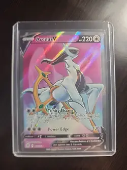 Pokemon TCG Arceus V Brilliant Stars 165/172 Holo Ultra Rare - Image 2